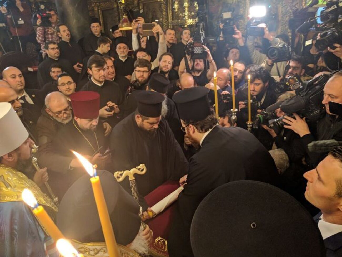 Документ підписали у храмі Святого Георгія