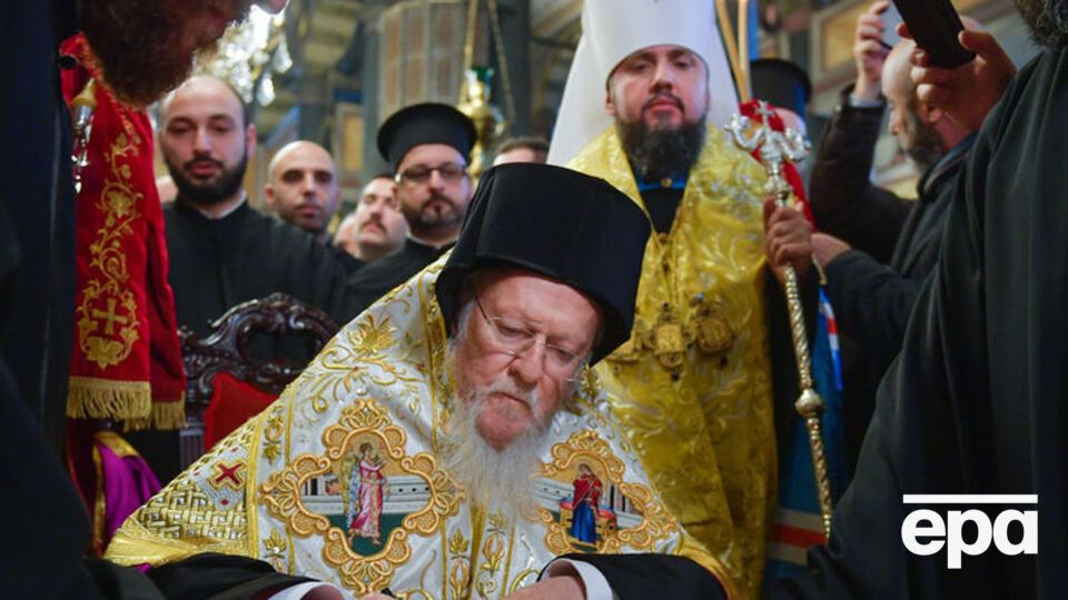 Томос Варфоломій підписав 5 січня