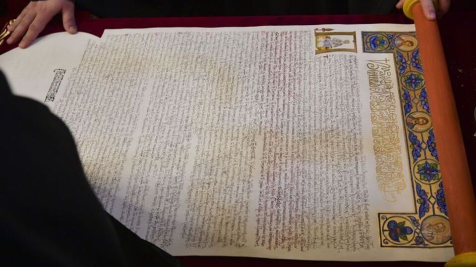 Варфоломій підписав томос про автокефалію української помісної церкви. Фоторепортаж