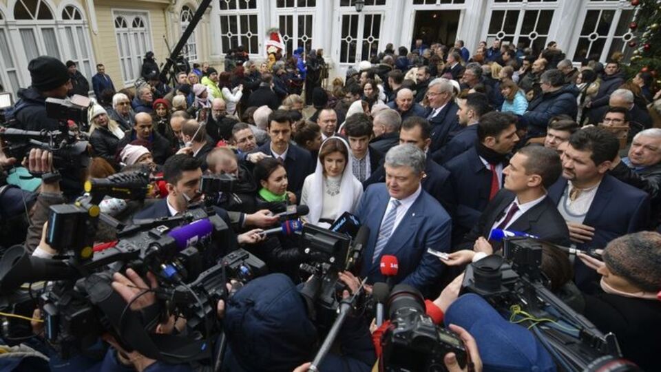 Порошенко: Господь почув наші молитви, він воздав нам за заслугами нашими