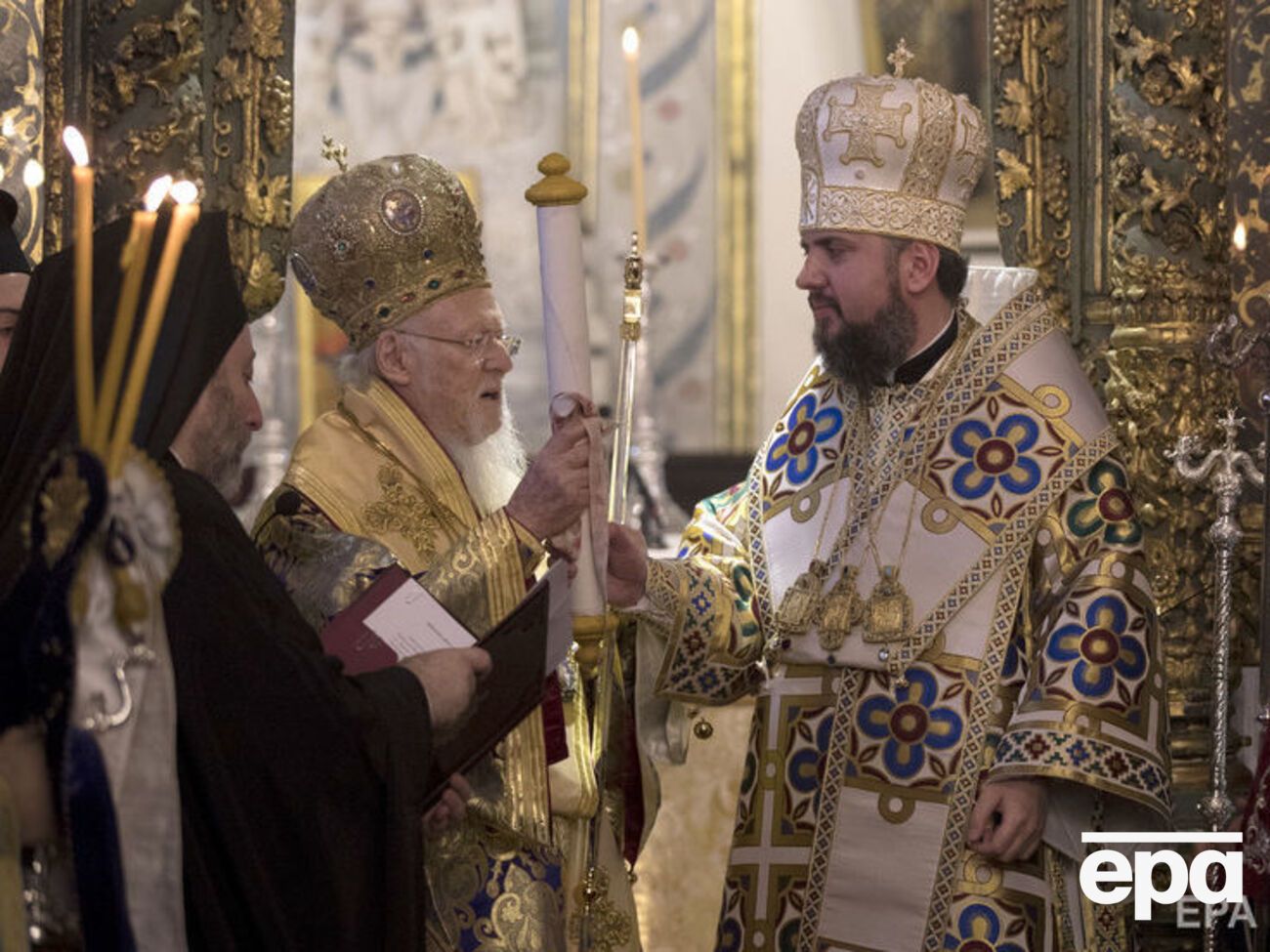 Варфоломей вручил томос об автокефалии Православной церкви Украины митрополиту Епифанию. Фоторепортаж