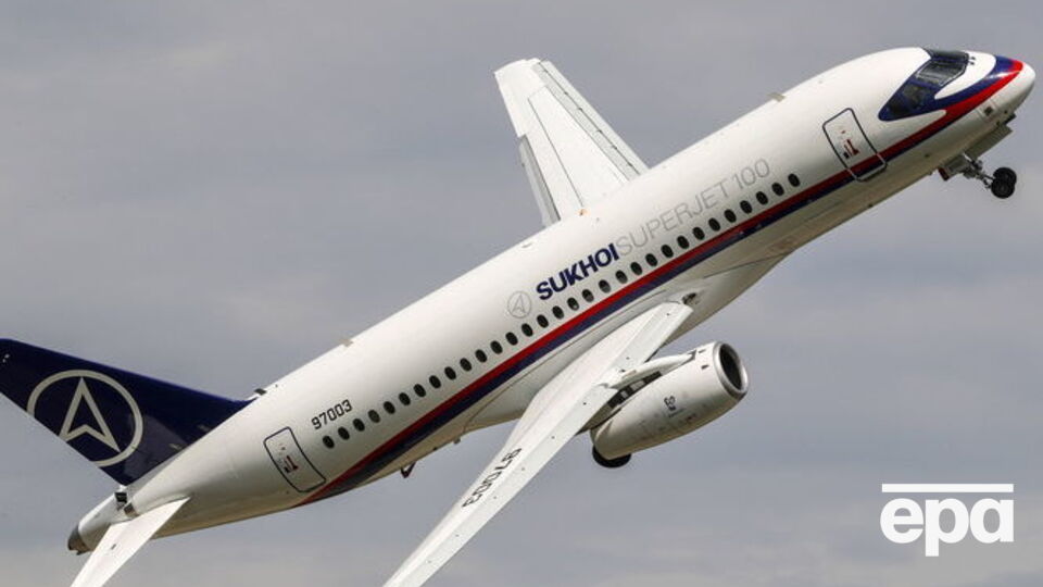 Російські Sukhoi Superjet більш ніж на 10% складаються з американських запчастин