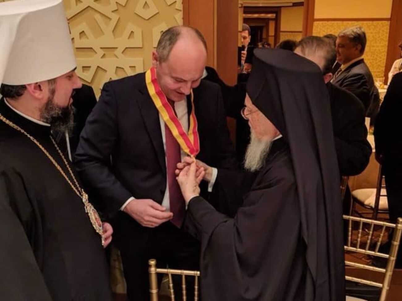 Варфоломій нагородив Парубія