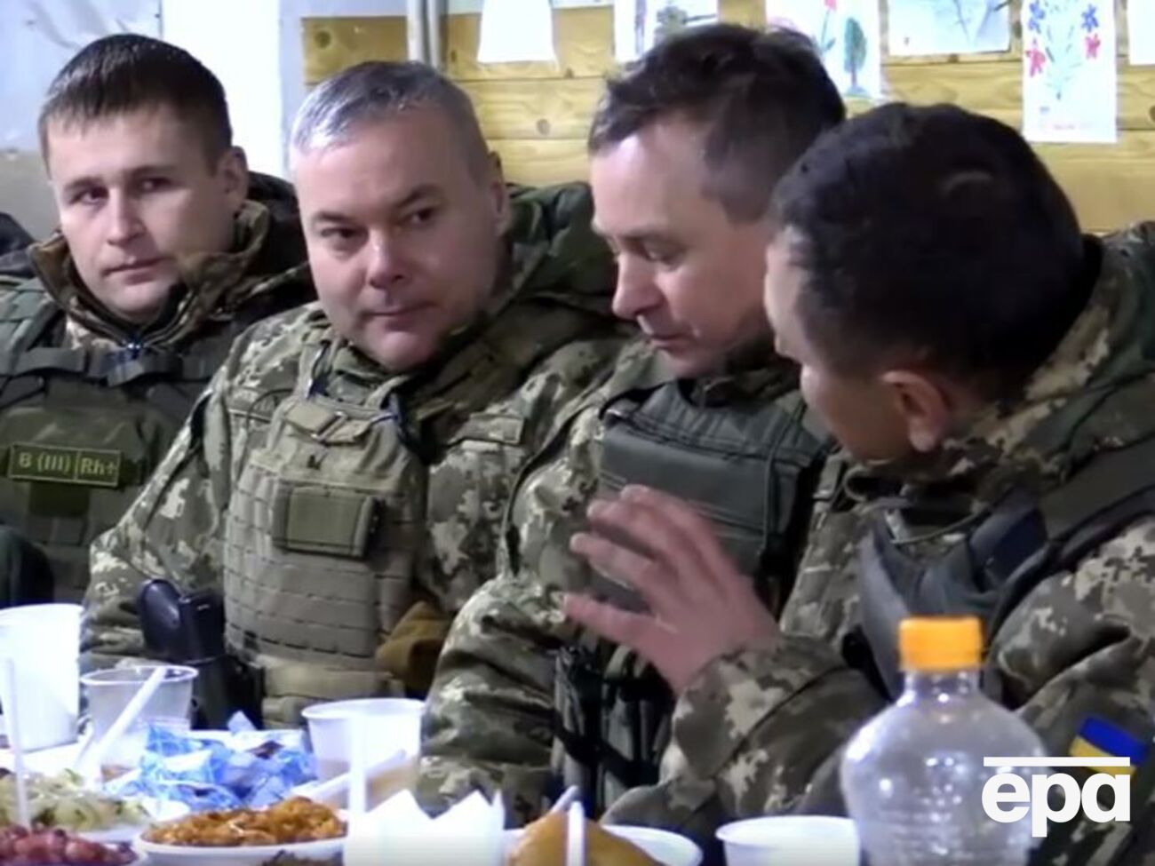 Наєв відвідав передові позиції на Донбасі