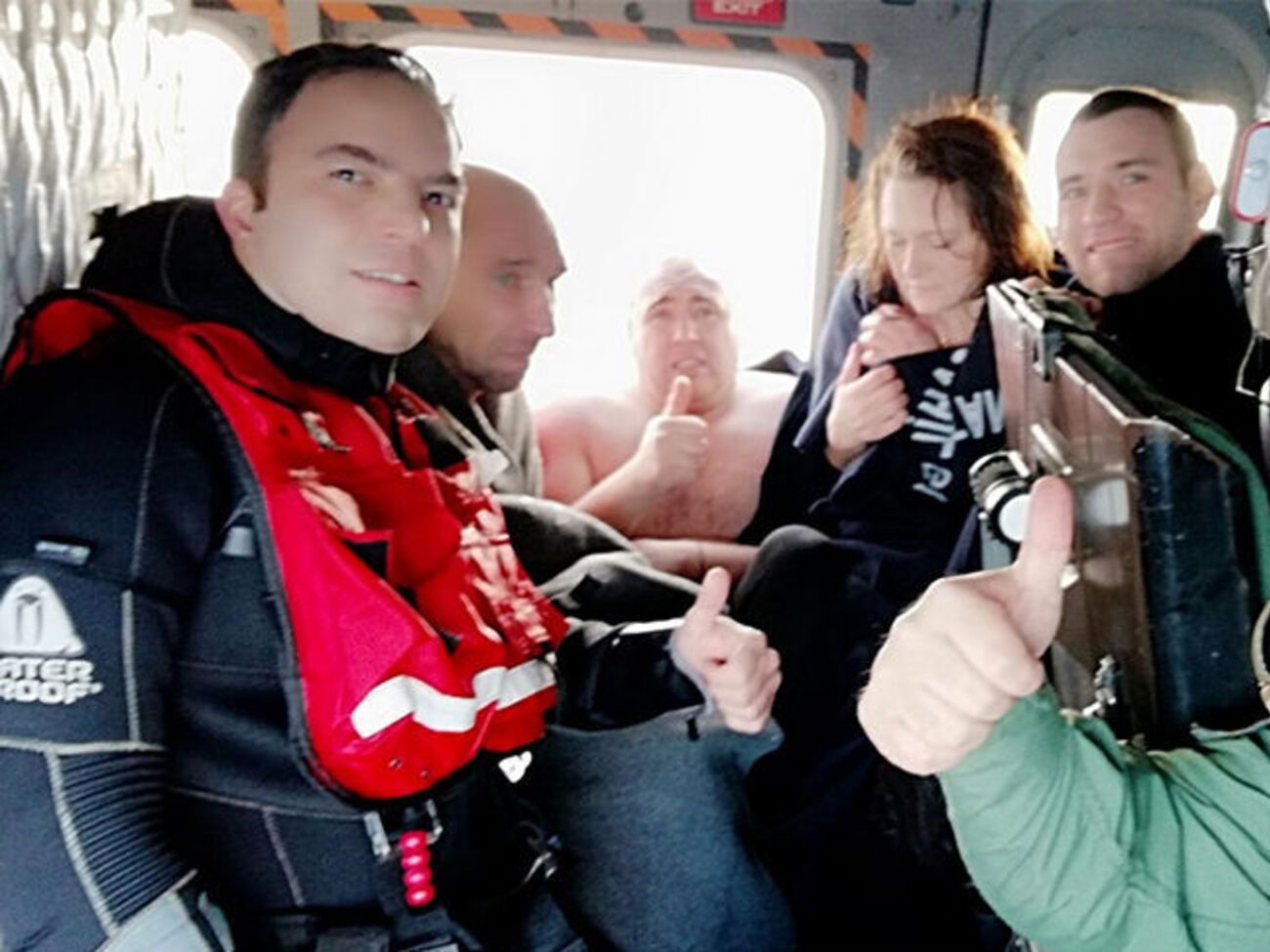 Постраждалих евакуювали вертольотами