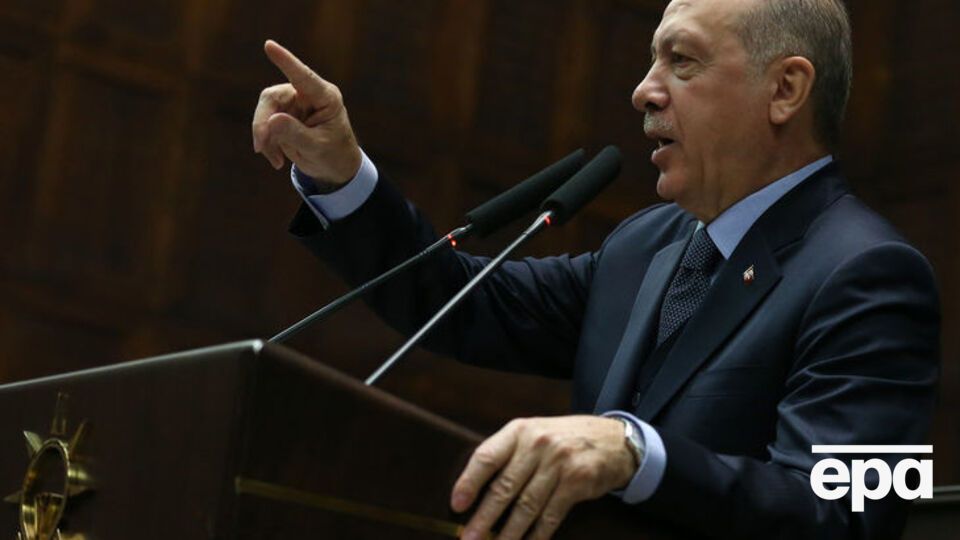 Ердоган: Терористична організація РПК не може бути представником наших курдських громадян