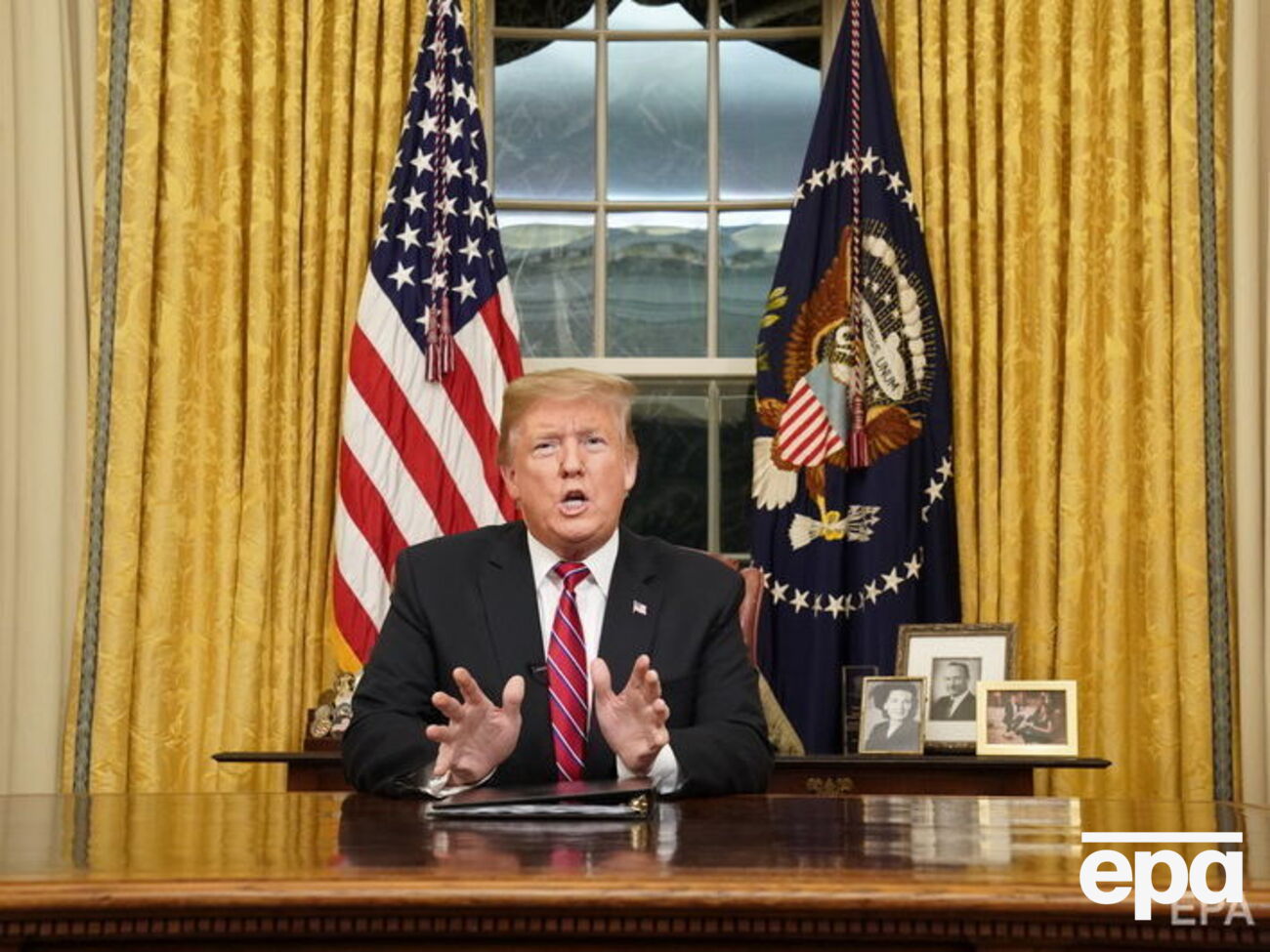 Трамп записав спеціальне звернення до американців