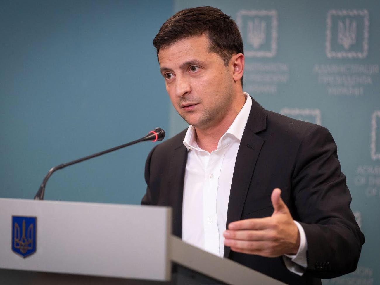 Брифинг Зеленского длился около 11 минут