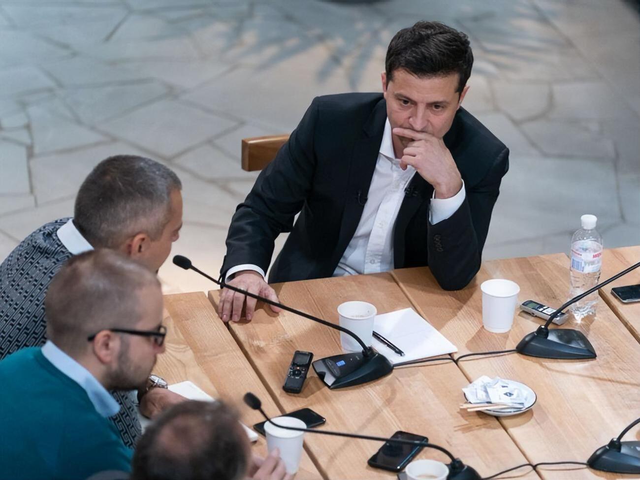 Президент общался с журналистами весь день