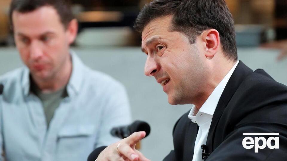 Зеленський припинив бліц-опитування після запитання про кумівство