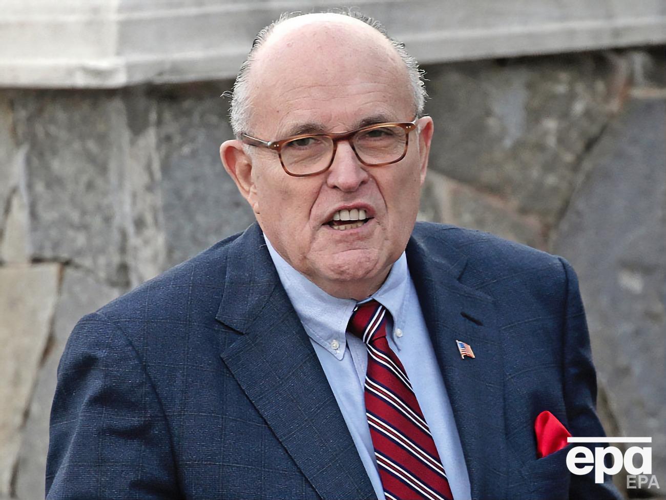 Бізнесмени допомагали Руді Джуліані (на фото) у розслідуванні справи демократа Джо Байдена