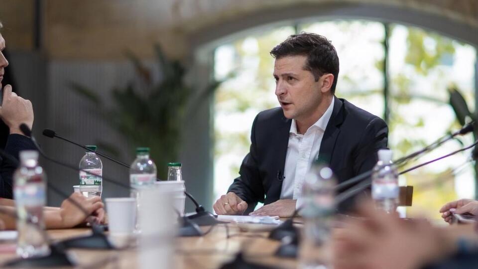 Зеленський запропонував журналістці передати розслідування про Матіоса генпрокурору Русланові Рябошапці