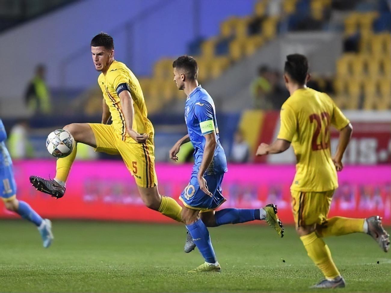 Збірна України U21 пропустила три голи від збірної Румунії