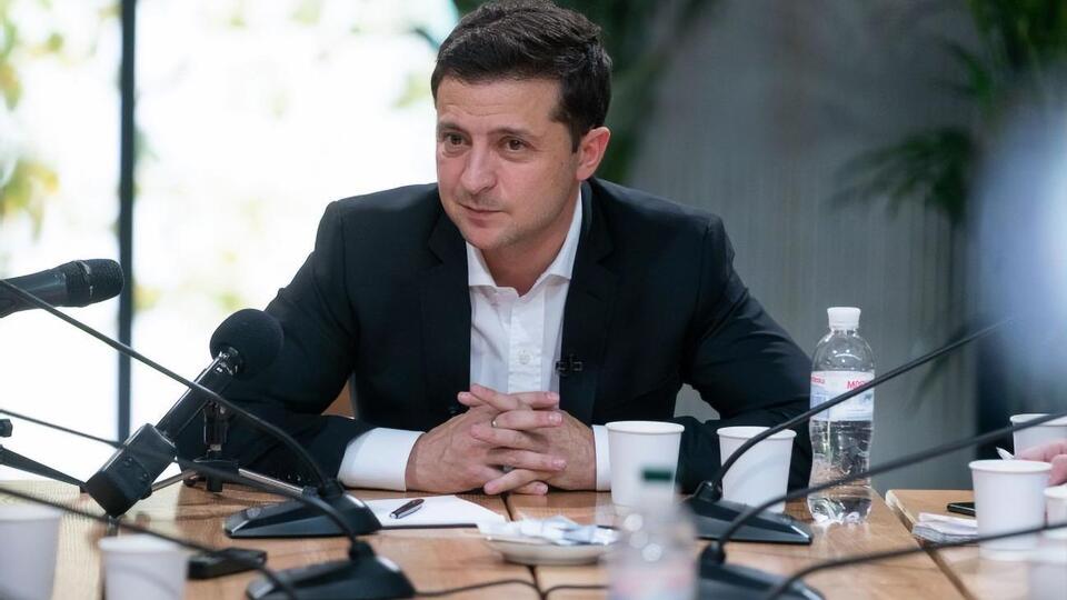 Пресмарафон із Зеленським тривав 14 годин. Фоторепортаж