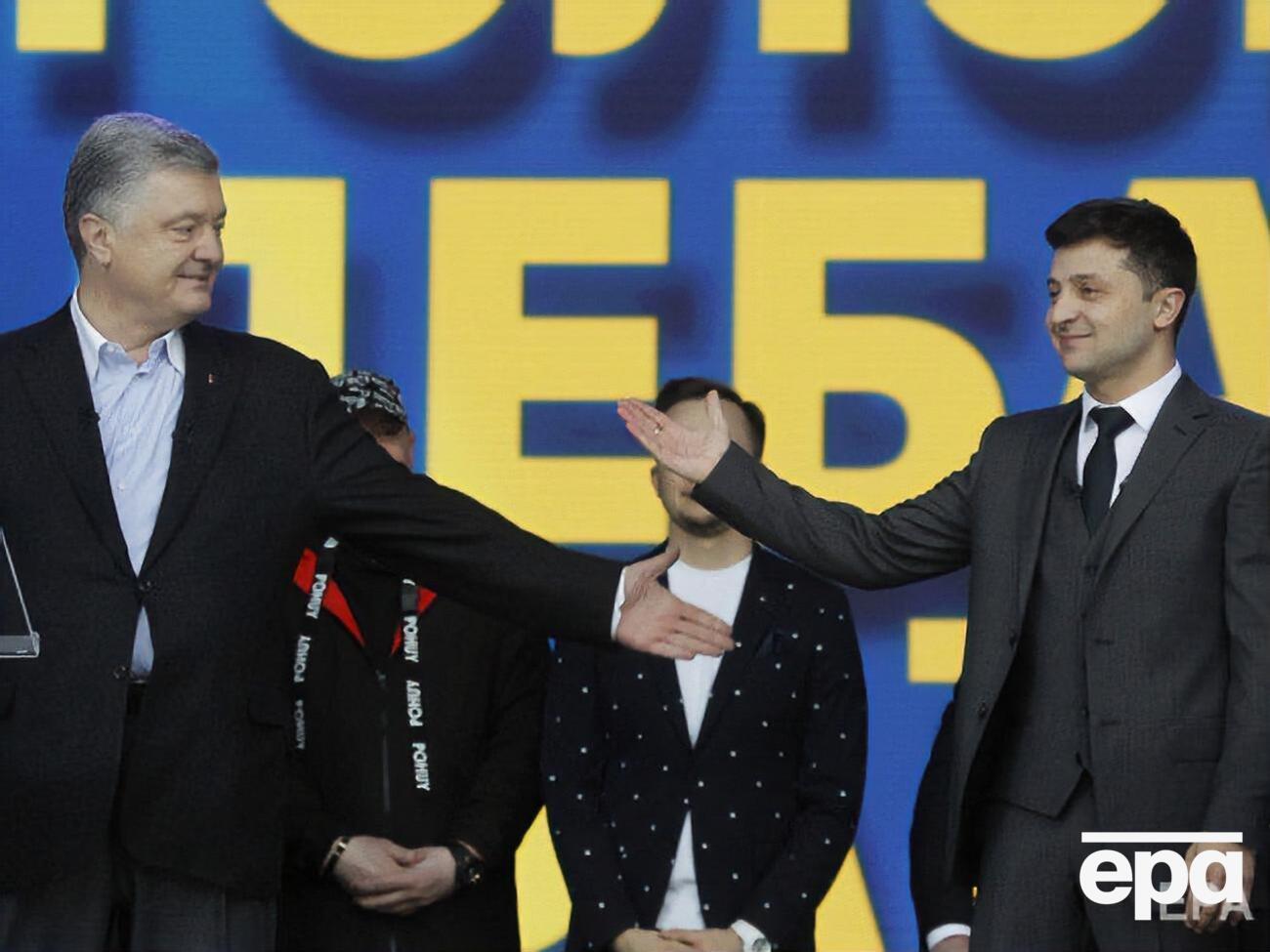 Зеленський сказав, що дії Порошенка свідчать про те, що він забуває, що вже не обіймає посади президента