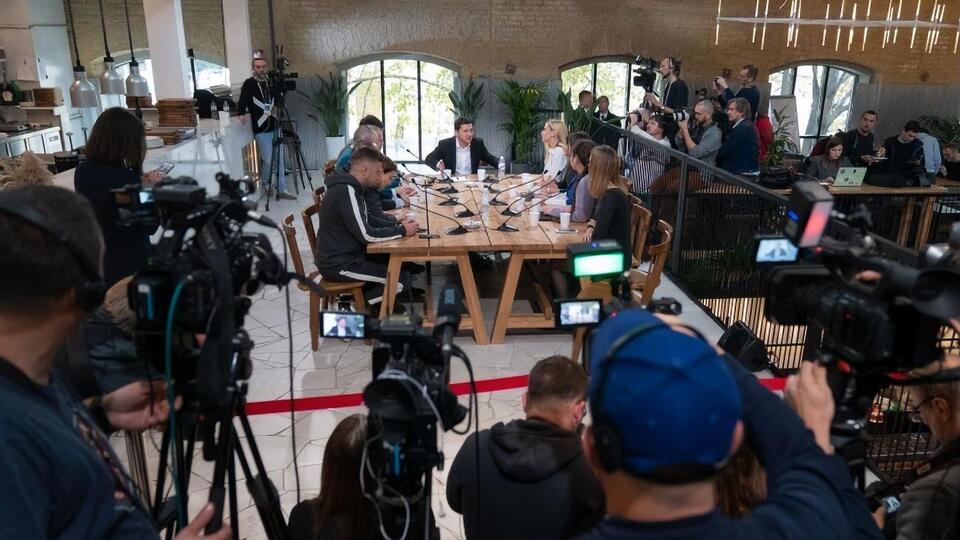 Пресмарафон із Зеленським відбувся 10 жовтня