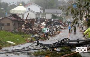 Первая жертва тайфуна зарегистрирована в городе Итихара