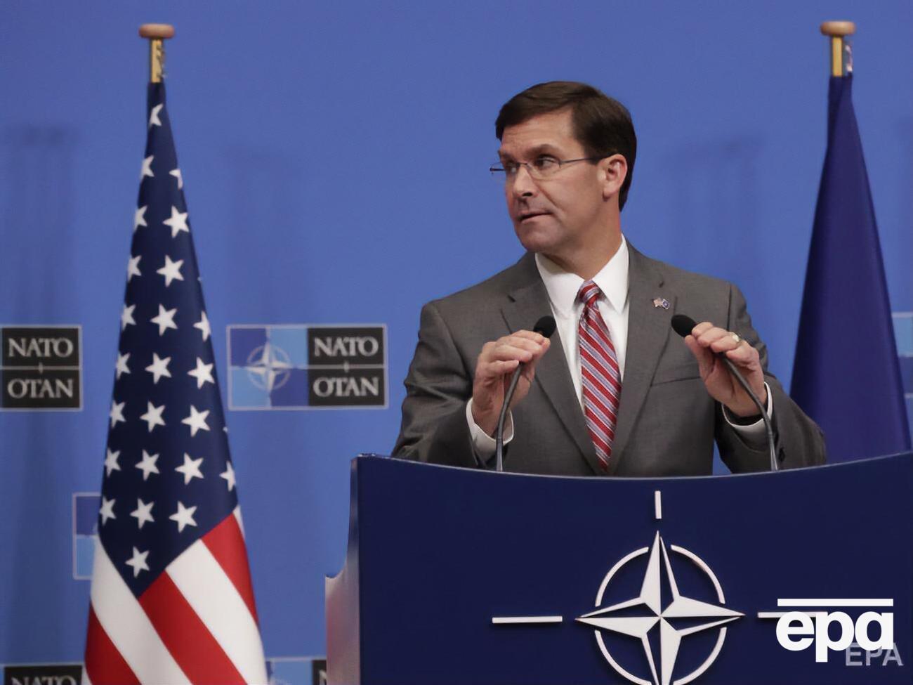 Еспер зазначив, що американські військові у Сирії мають право на самооборону