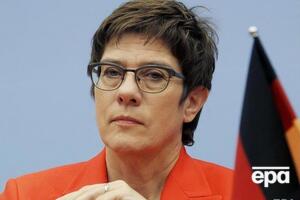 Крамп-Карренбауэр назвала "Северный поток – 2" сложным проектом