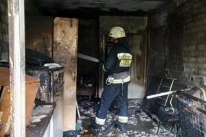 К тушению пожара привлекали 18 человек личного состава и четыре единицы техники ГСЧС