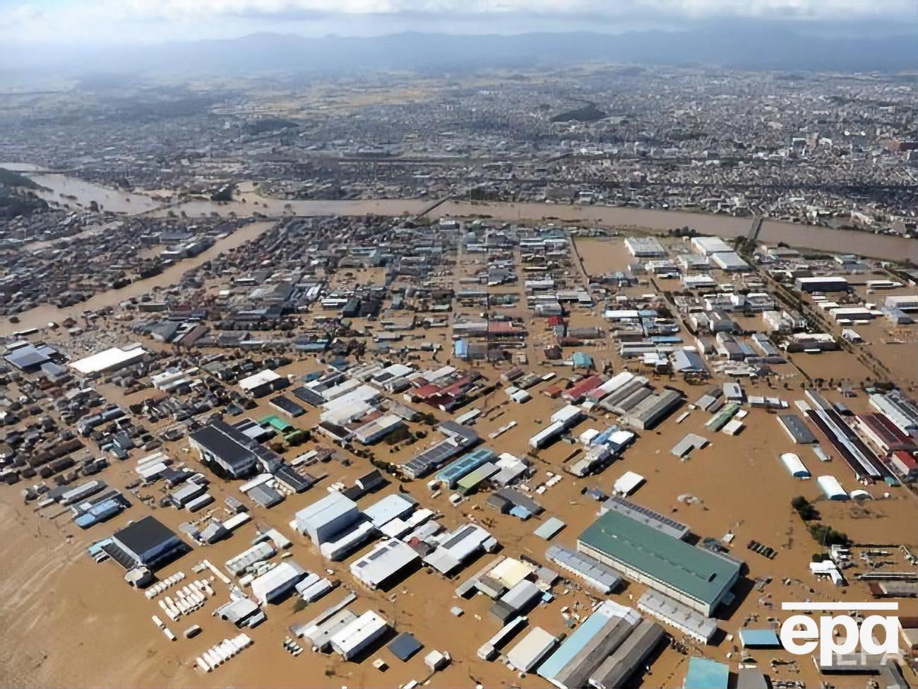 "Хагибис" обрушился на Японию вечером 11 октября