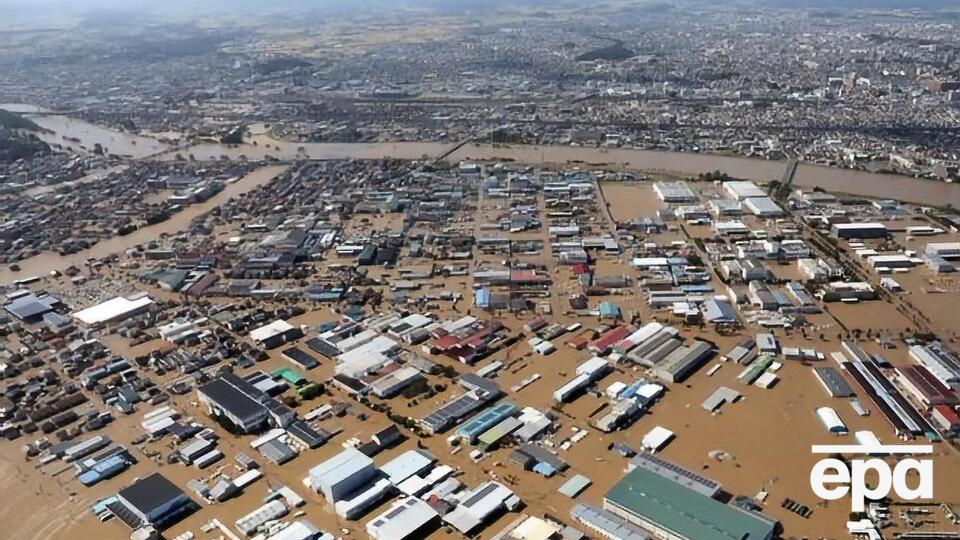 "Хагибис" обрушился на Японию вечером 11 октября