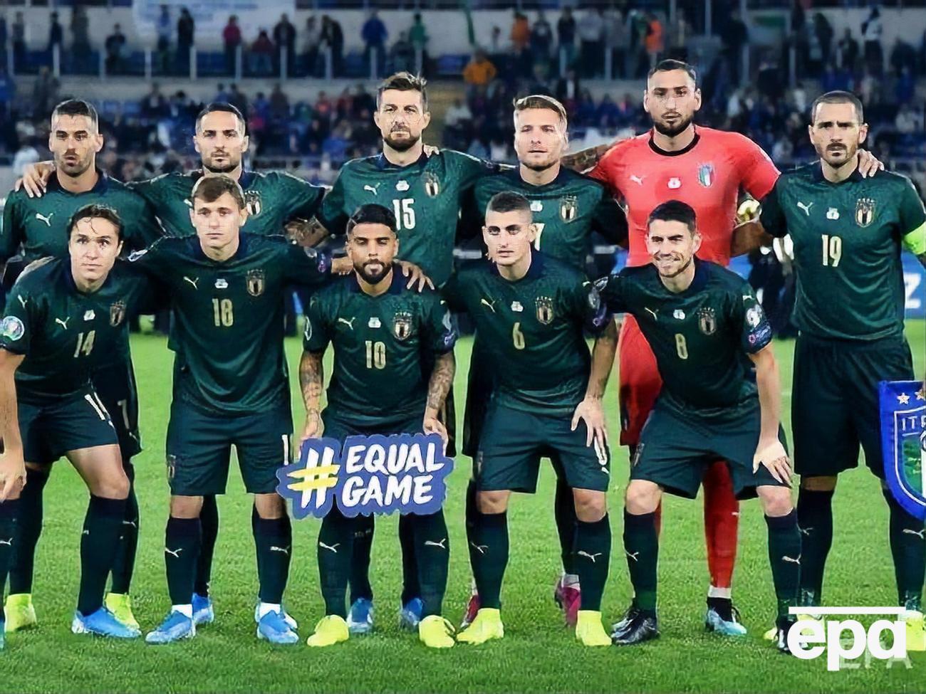 Сборная Италии сыграет на чемпионате Европы 2020 года