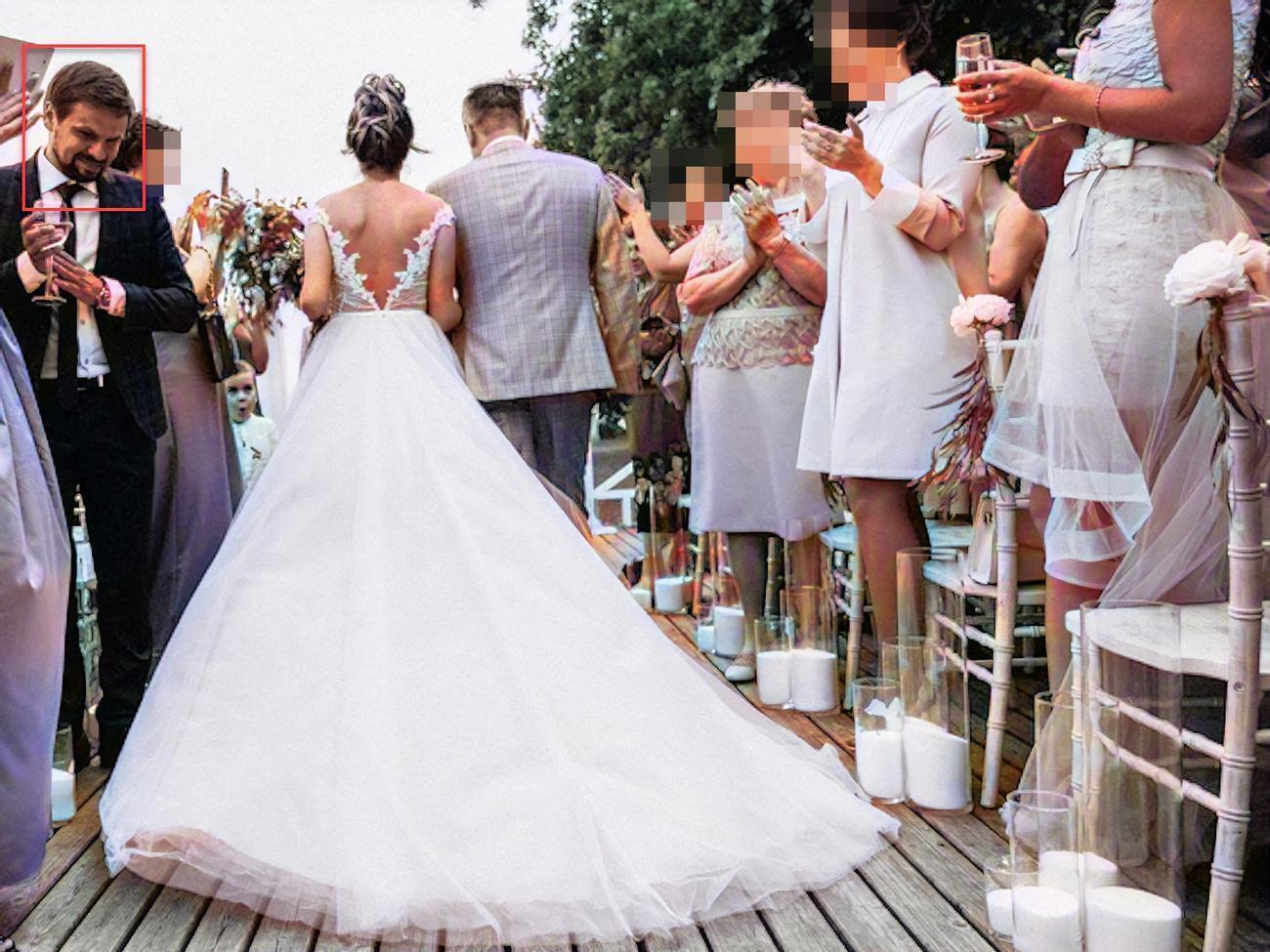 Чепига был на свадьбе со всей семьей, утверждают расследователи