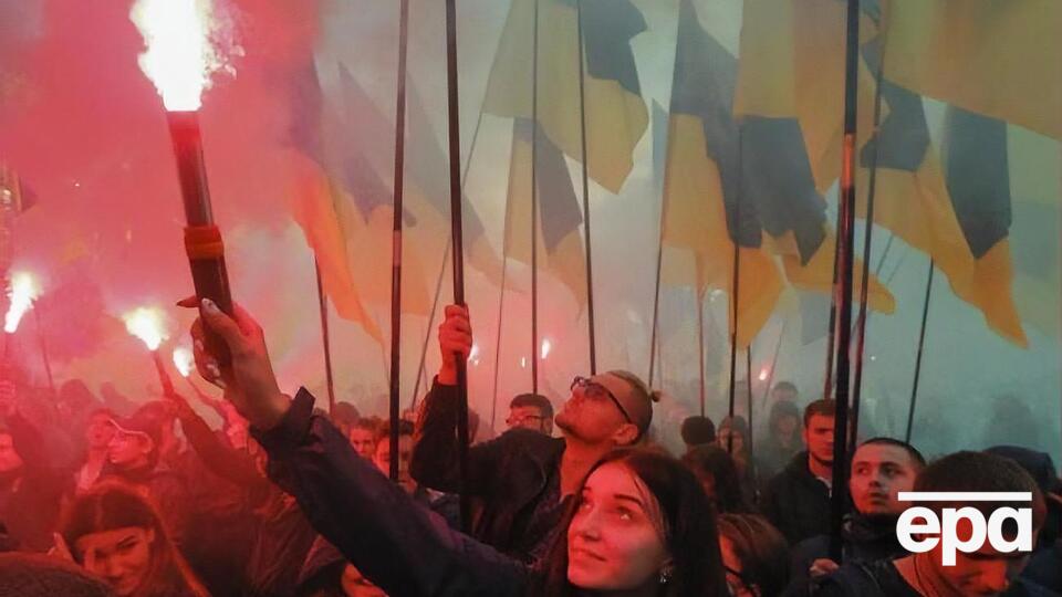 14 октября в Киеве прошло несколько митингов