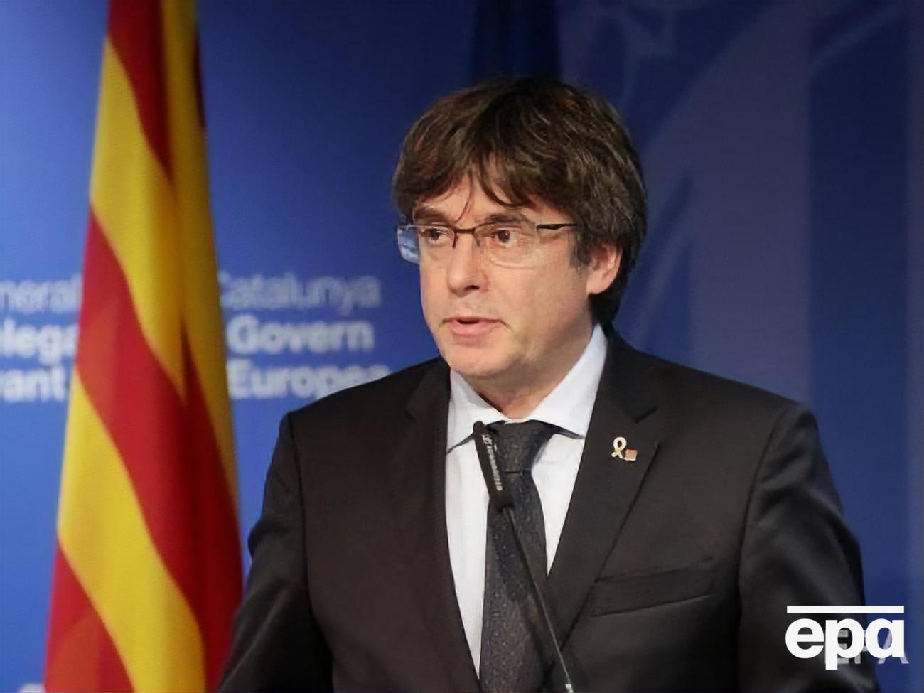 Пучдемон проживает в Бельгии