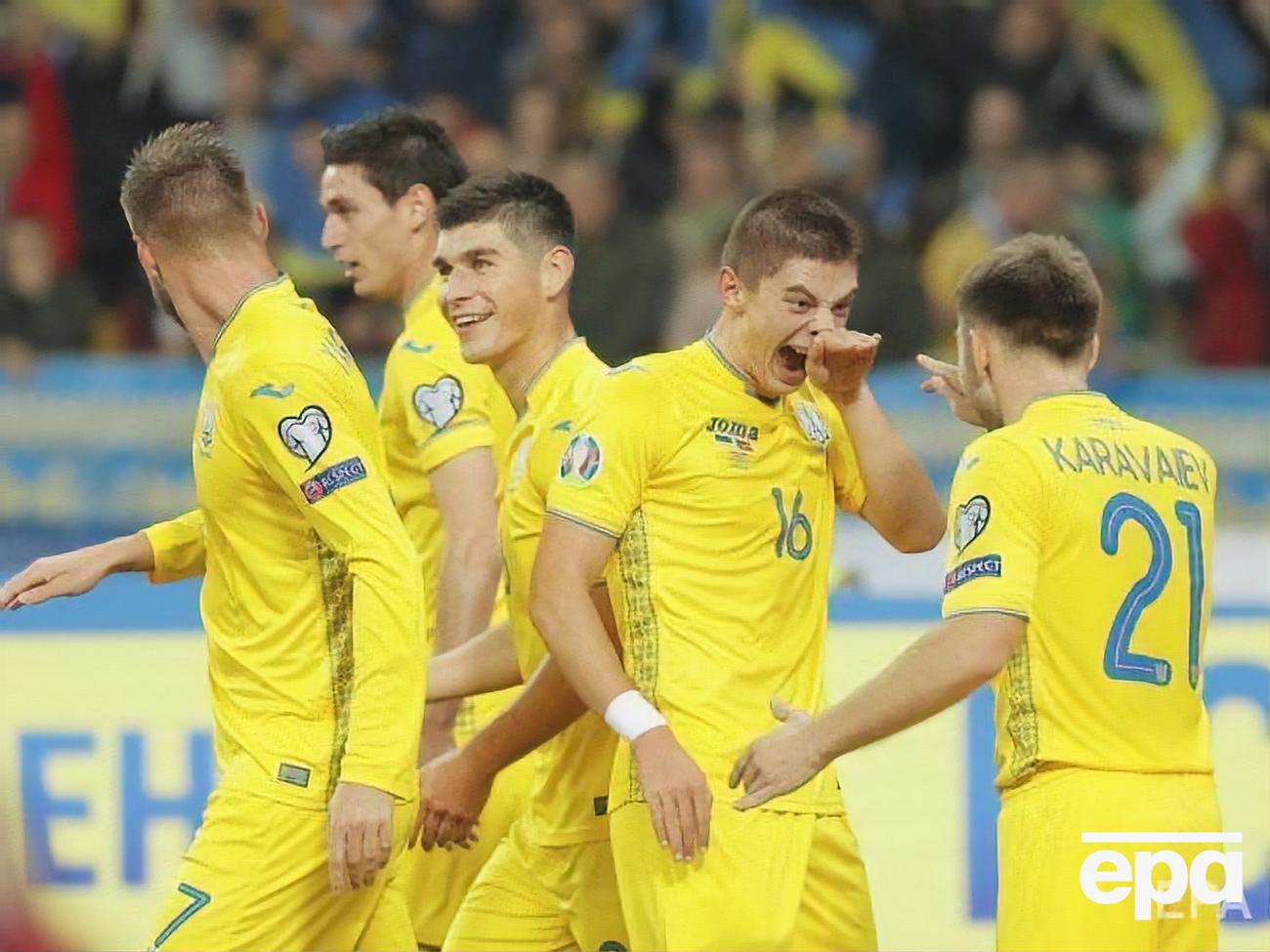 Сборная Украины вышла на Евро 2020 с первого места группы В