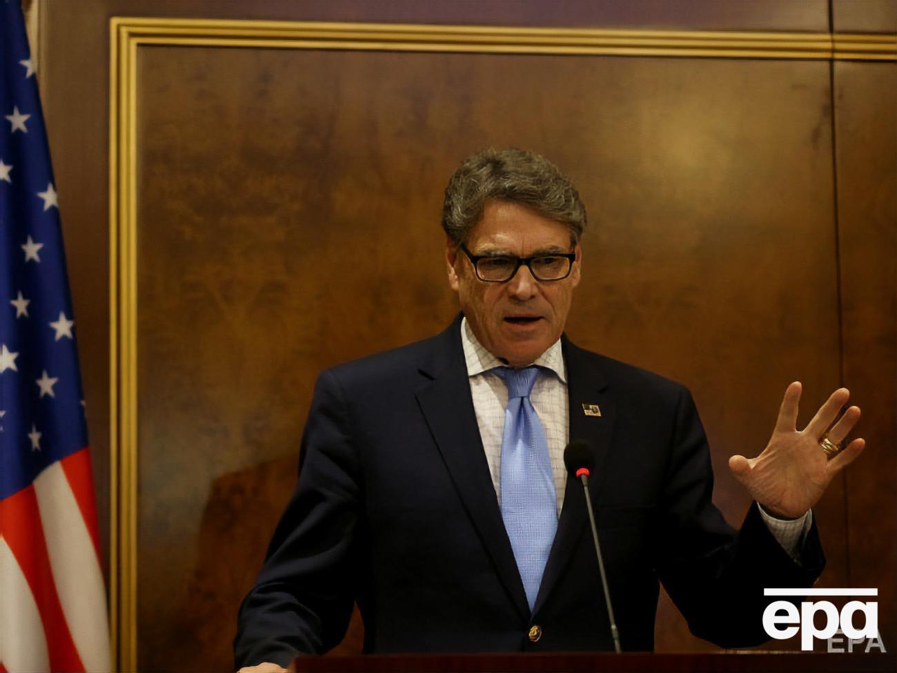 Имя Перри (на фото) фигурирует в скандале, разгоревшемся в США из-за телефонного разговора Трампа и Зеленского