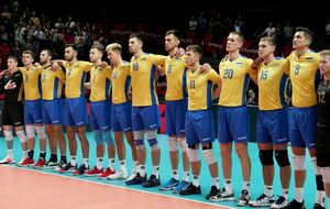 Сборная Украины по волейболу играла в четвертьфинале чемпионата Европы