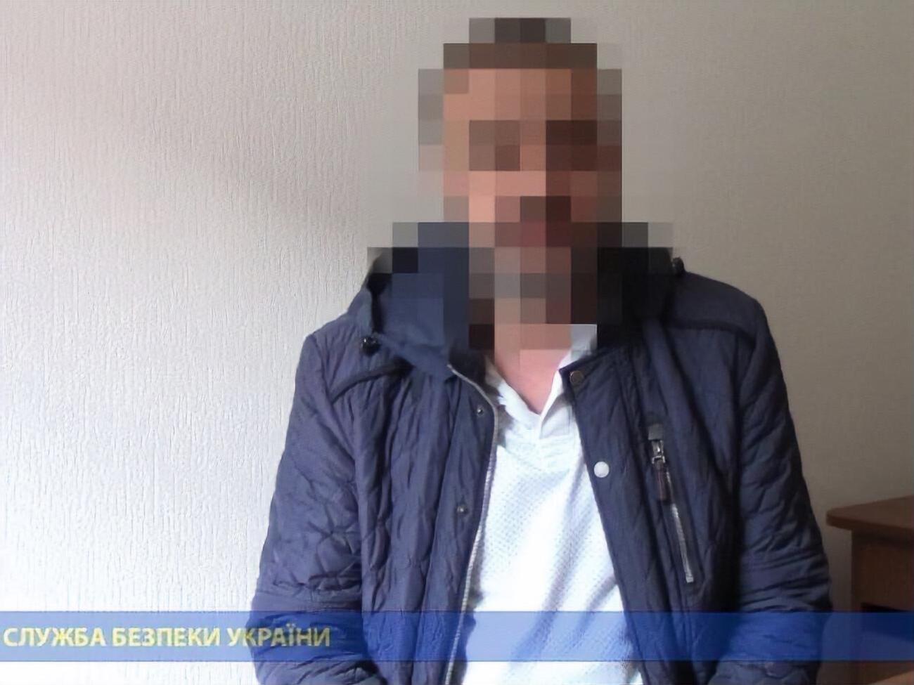 Мужчина, которого пытались вербовать, дал показания СБУ