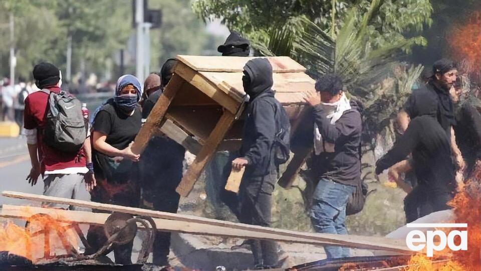 В Чили протестуют против высокой стоимости жизни