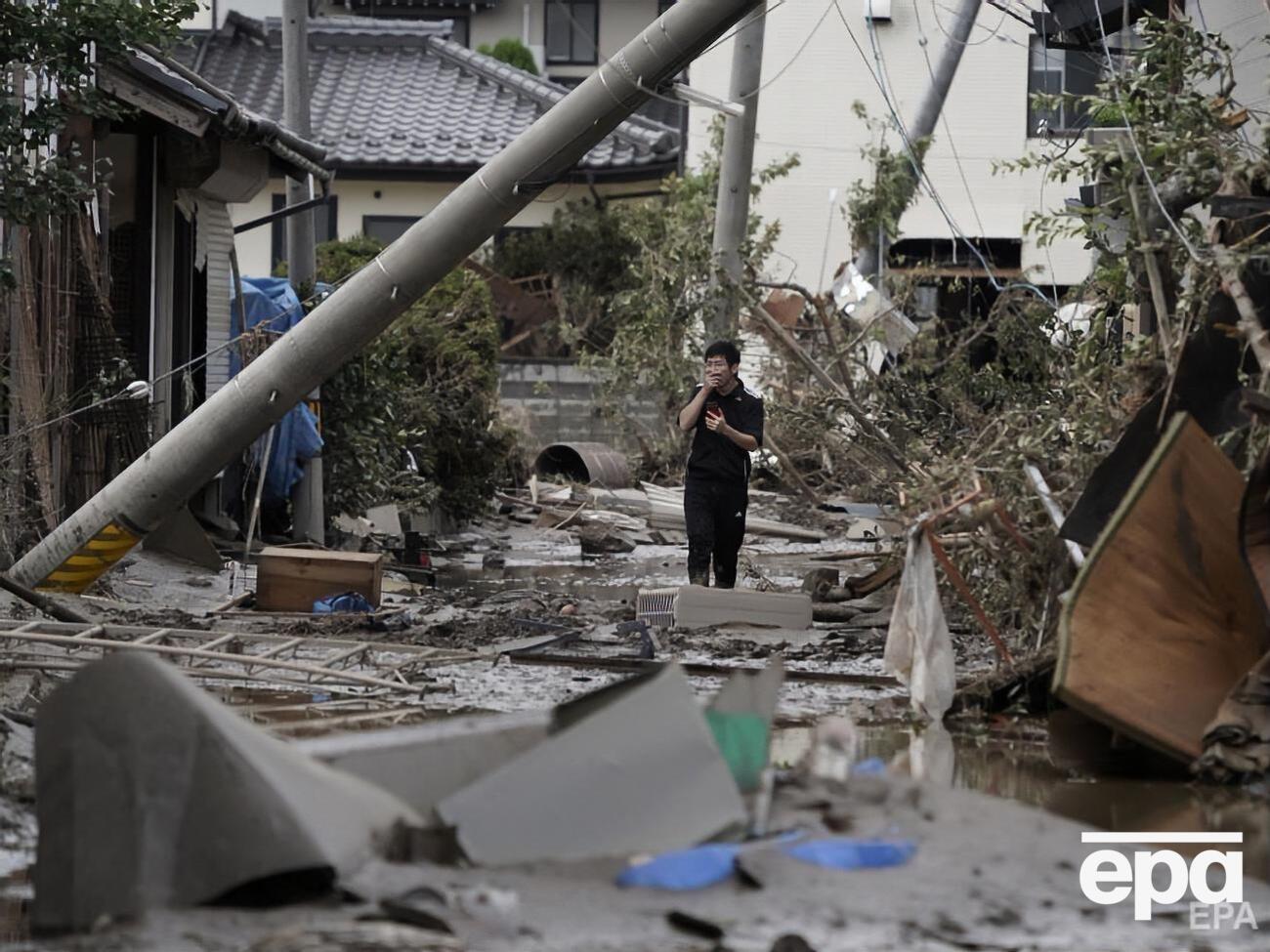 "Хагибис"&nbsp;обрушился на Японию 11 октября