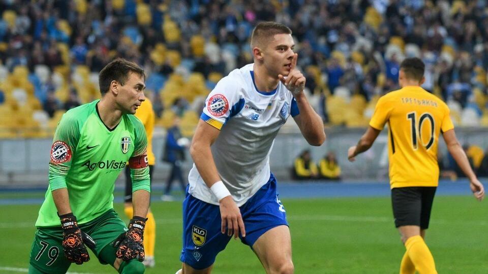 Миколенко забив переможний гол "Динамо" в матчі з "Олександрією"