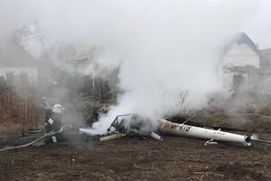 Вертоліт упав в Оржицькому районі