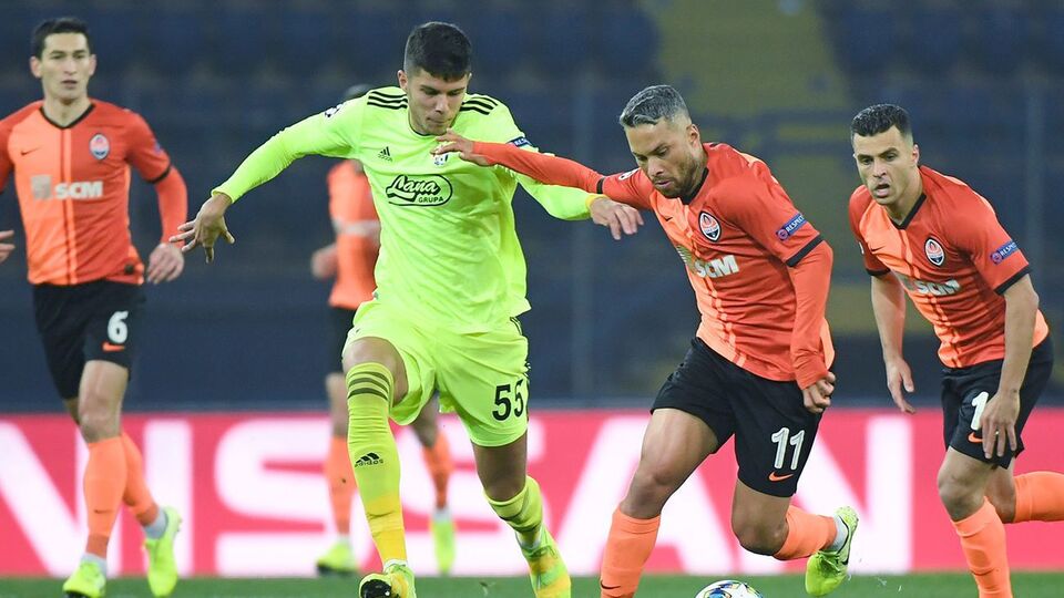 "Шахтер" и "Динамо" (Загреб) разделили очки в Харькове