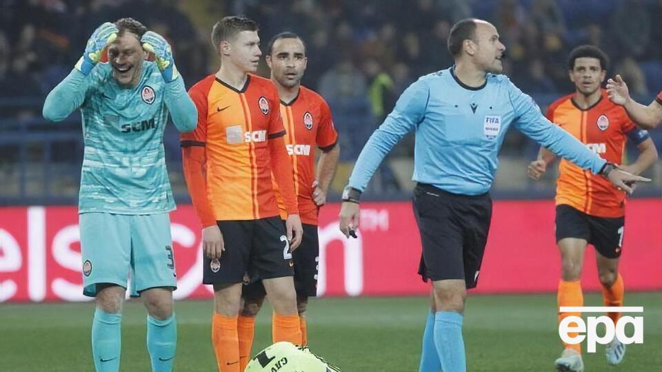 Лаос назначил пенальти в ворота "Шахтера" на 60-й минуте