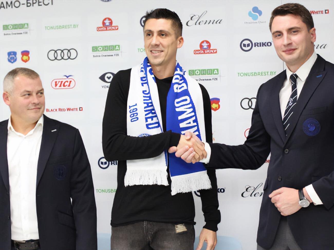 Хачеріді виступатиме за "Динамо" (Брест) протягом двох років