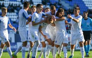 В первом матче "Динамо" U19 обыграло "Шкендию" со счетом 8:0