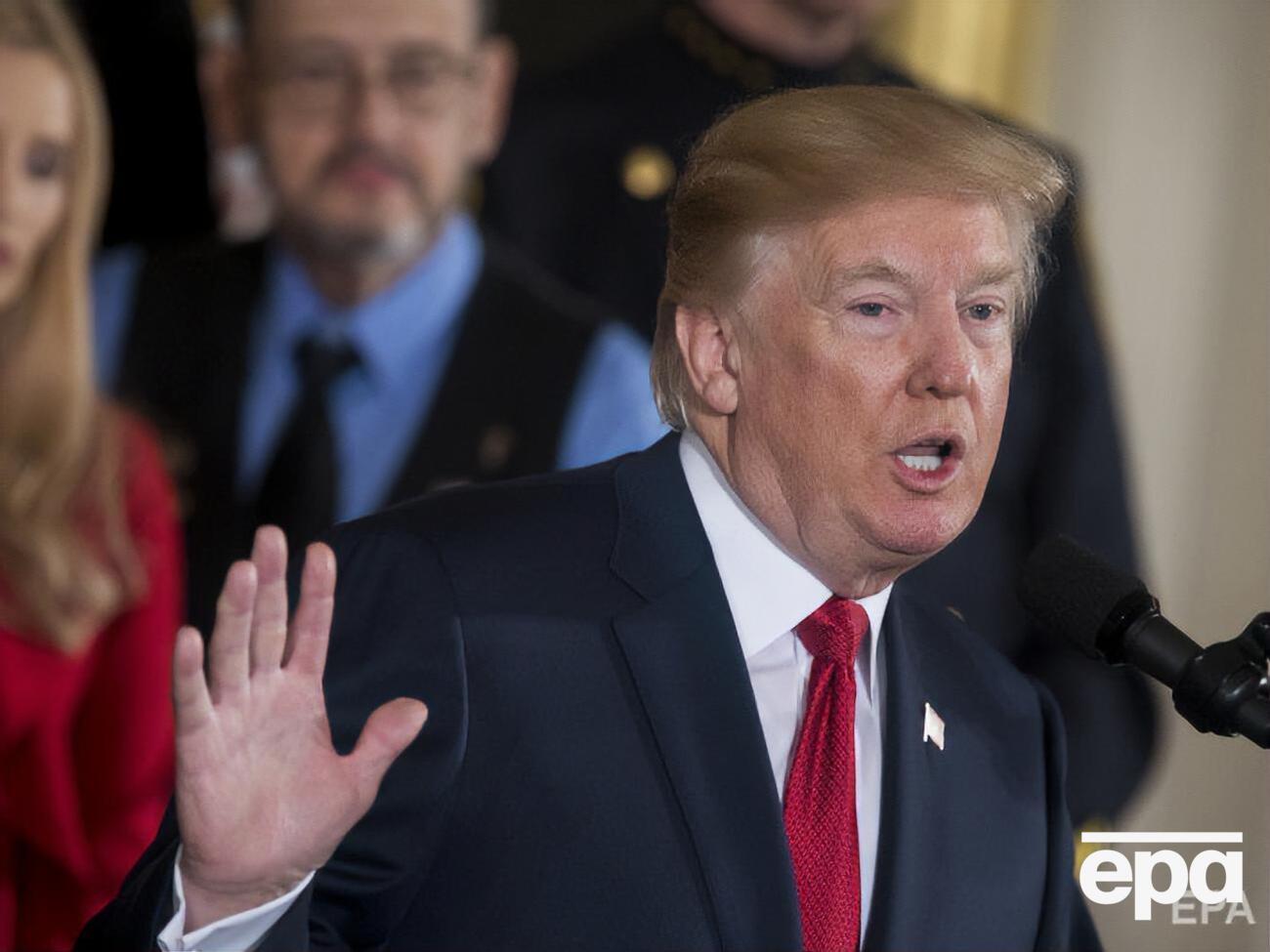 Трамп зазначив, що про припинення вогню його повідомили з Анкари