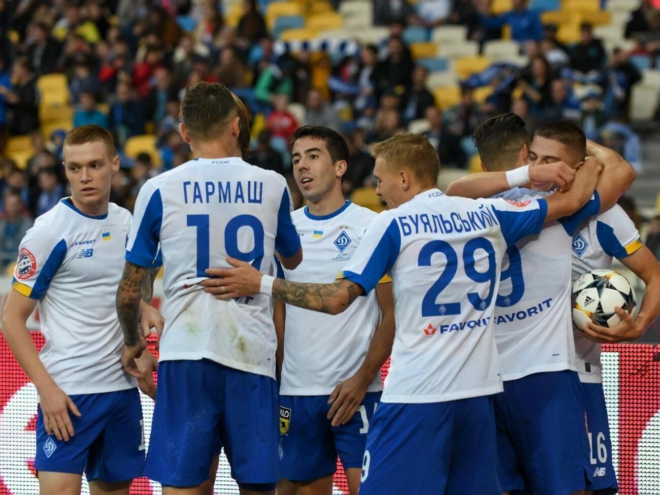 "Динамо" зіграло з "Копенгагеном" на НСК "Олимпійський"