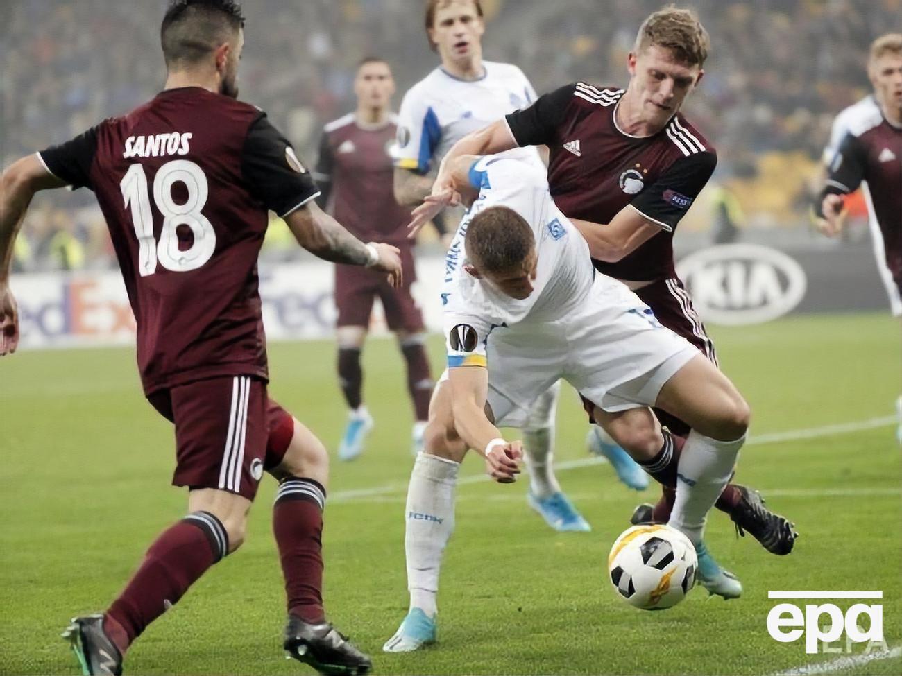 "Динамо" сыграло вничью с "Копенгагеном" на НСК "Олимпийский"