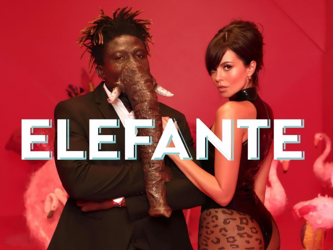 В клипе показали человека с хоботом