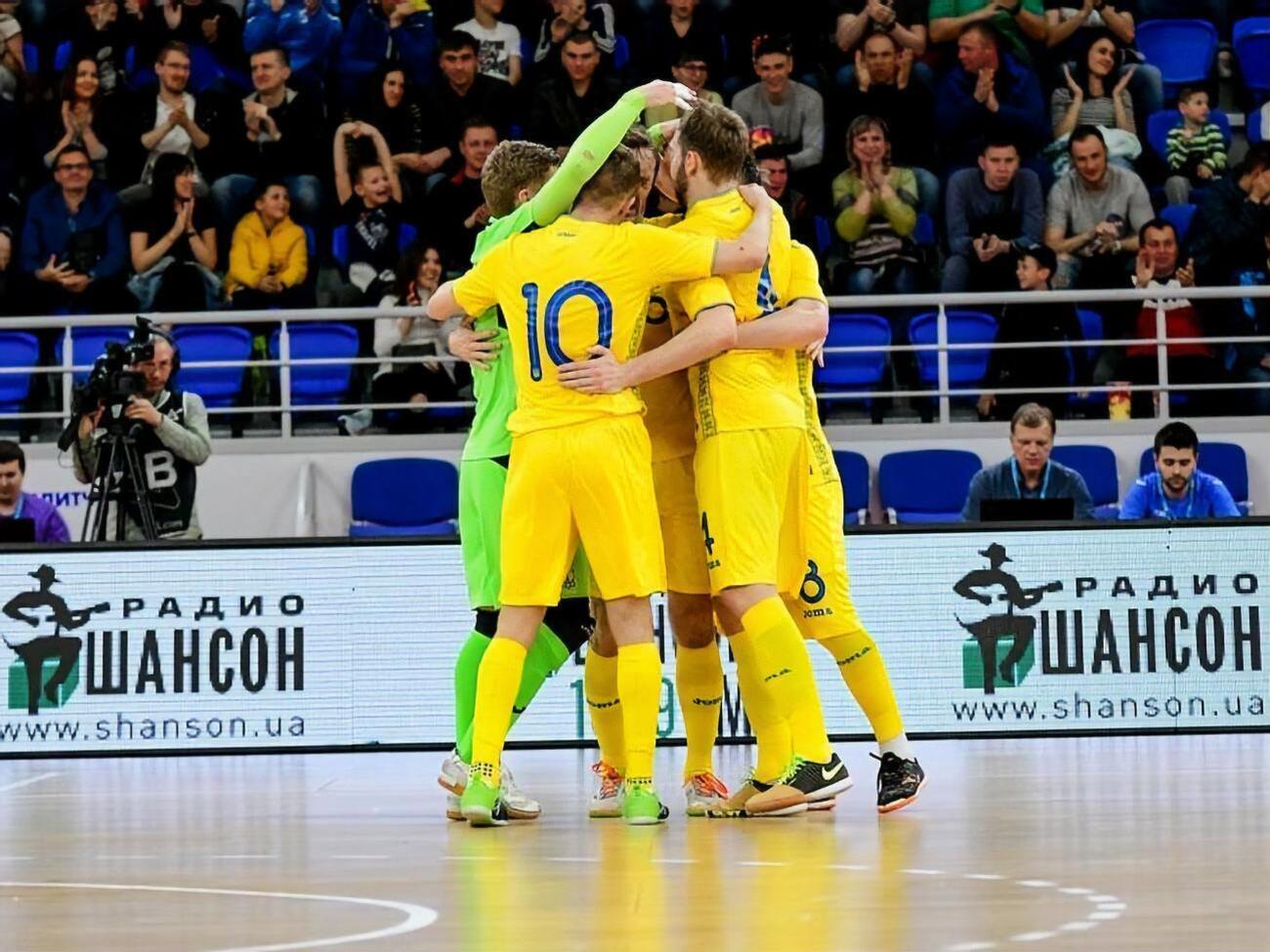 Сьогодні збірна України з футзалу зіграє зі Словенією