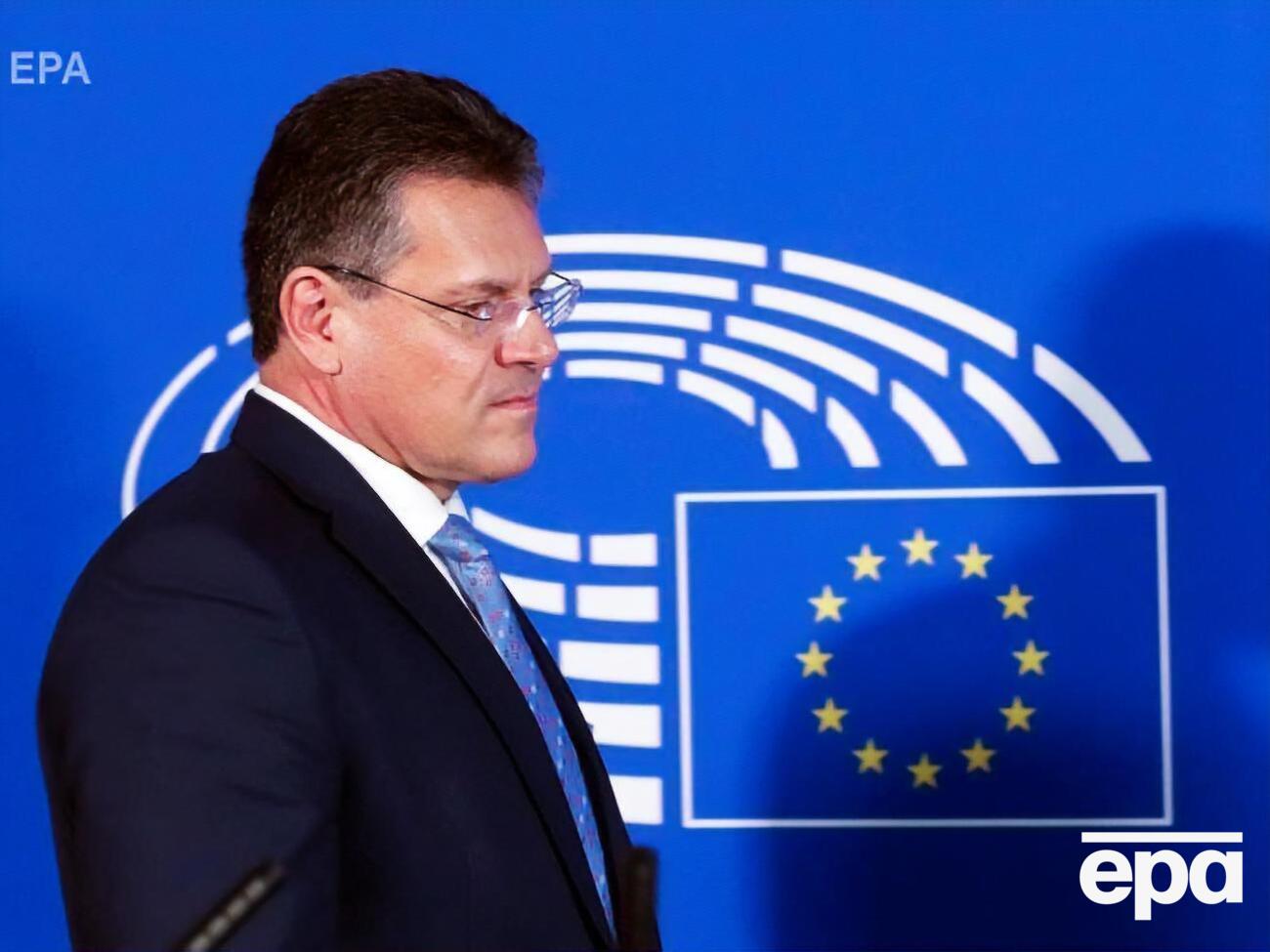 Шефчович:&nbsp;Я хочу развить конструктивный дух, который появился во время наших последних переговоров