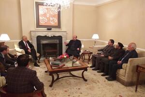 27 жовтня Халілзад зустрівся з керівництвом Афганістану