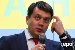 Разумков: Такое высказывание в отношении любого человека недопустимо